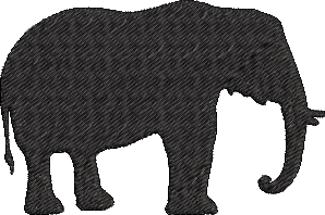 Elephants15 - Elephant58 Embroidery Design