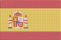 Europe Flags - Spain Embroidery Design