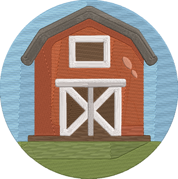 Farming Icons - 12 Embroidery Design