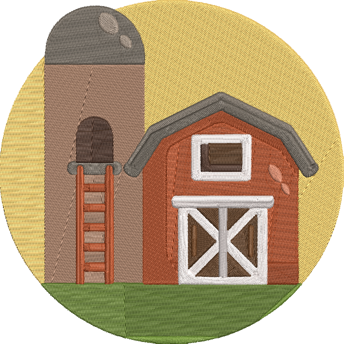 Farming Icons - 25 Embroidery Design