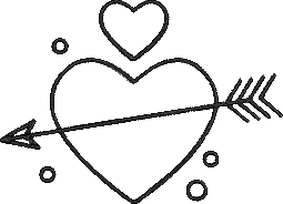 Hearts15 - Heart43 Embroidery Design