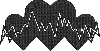 Hearts15 - Heart45 Embroidery Design