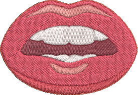 Lips15 - Lips166 Embroidery Design