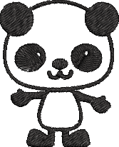 Pandas16 - Panda61 Embroidery Design