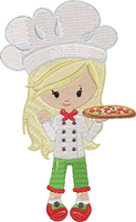 Pizza Party - 18 5x7 Embroidery Design