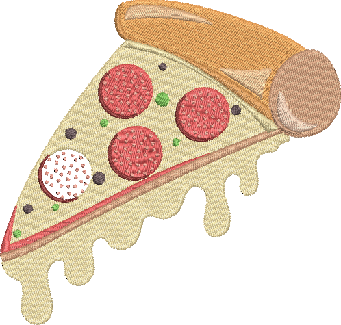 Pizza Party - 21 5x7 Embroidery Design