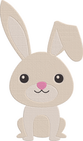 Spring Critters - Bunny Embroidery Design