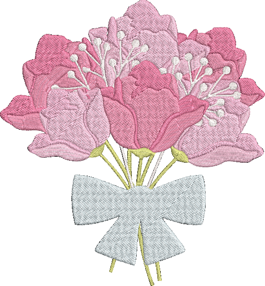 Spring Floral - 10 Embroidery Design