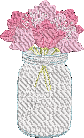 Spring Floral - 3 Embroidery Design