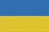Ukraine - Ukraine Flag Embroidery Design