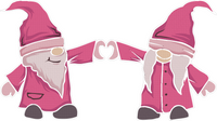 Valentine Gnomes US 1 Set Embroidery Design