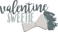 Valentine Word Art TL 19 Set Embroidery Design