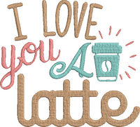 Valentine Word Art TL 49 Set Embroidery Design