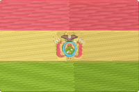 World Flags - bolivia Embroidery Design