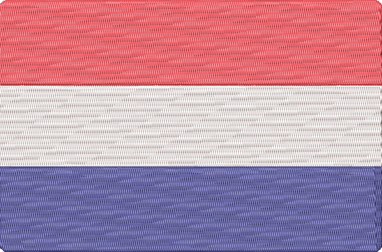 World Flags - netherlands Embroidery Design