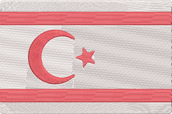 World Flags - northern-cyprus Embroidery Design