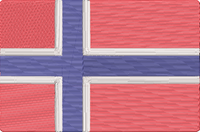 World Flags - norway Embroidery Design