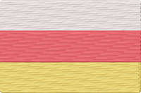 World Flags - ossetia Embroidery Design