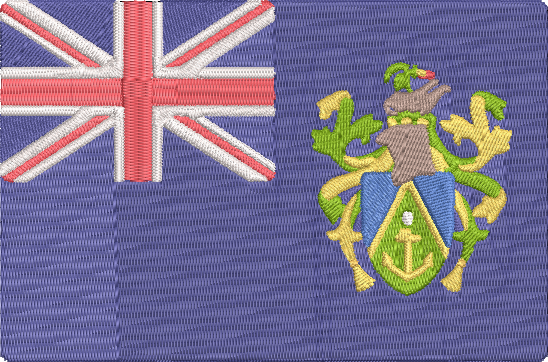World Flags - pitcairn-islands Embroidery Design