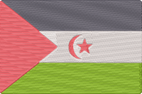 World Flags - sahrawi-arab-democratic-republic Embroidery Design