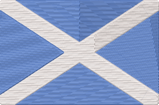 World Flags - scotland Embroidery Design