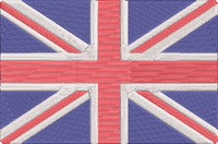 World Flags - united-kingdom Embroidery Design