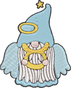 Zodiac Gnomes - 6 4x4 Embroidery Design